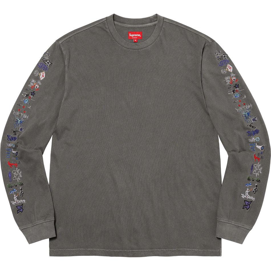 Supreme AOI Icons L/S Top セーター 黒 | JP312FM