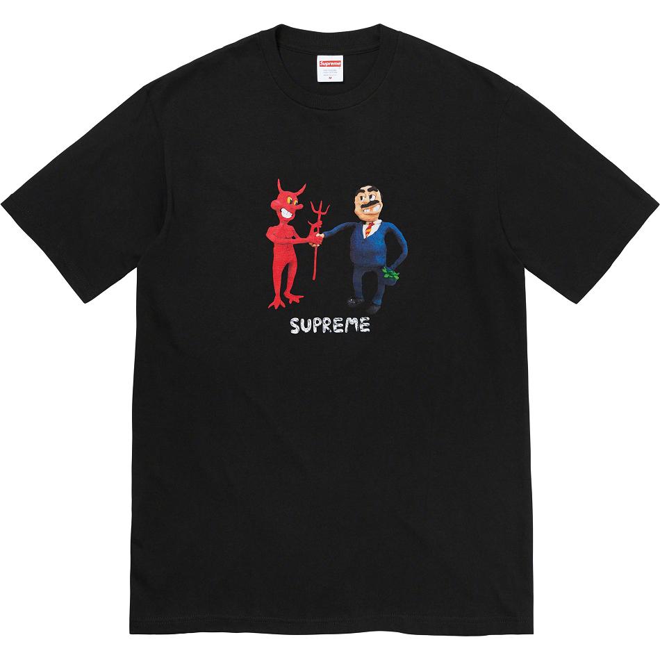 Supreme Business Tee Tシャツ 黒 | JP213LH