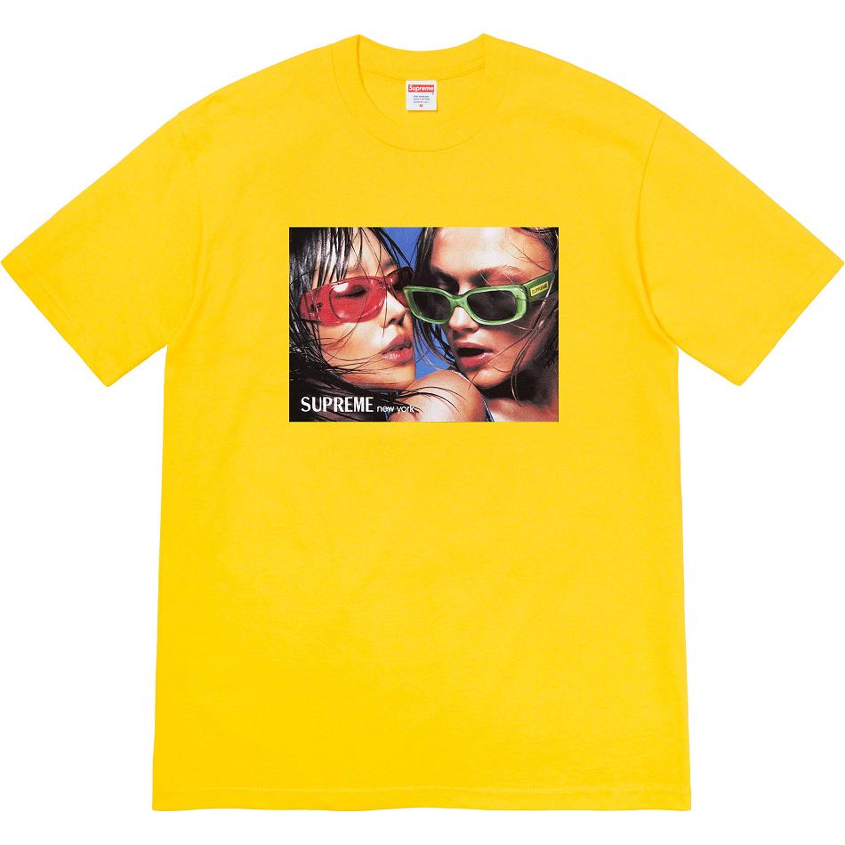 Supreme Eyewear Tee Tシャツ 黄色 | JP224RW