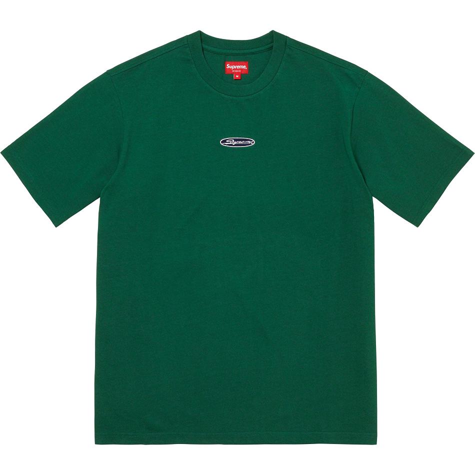 Supreme Oval Logo S/S Top セーター 緑 | JP336SO