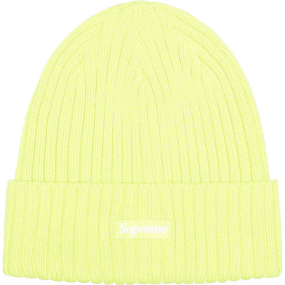 Supreme Overdyed Beanie ハット 黄色 | JP158HK