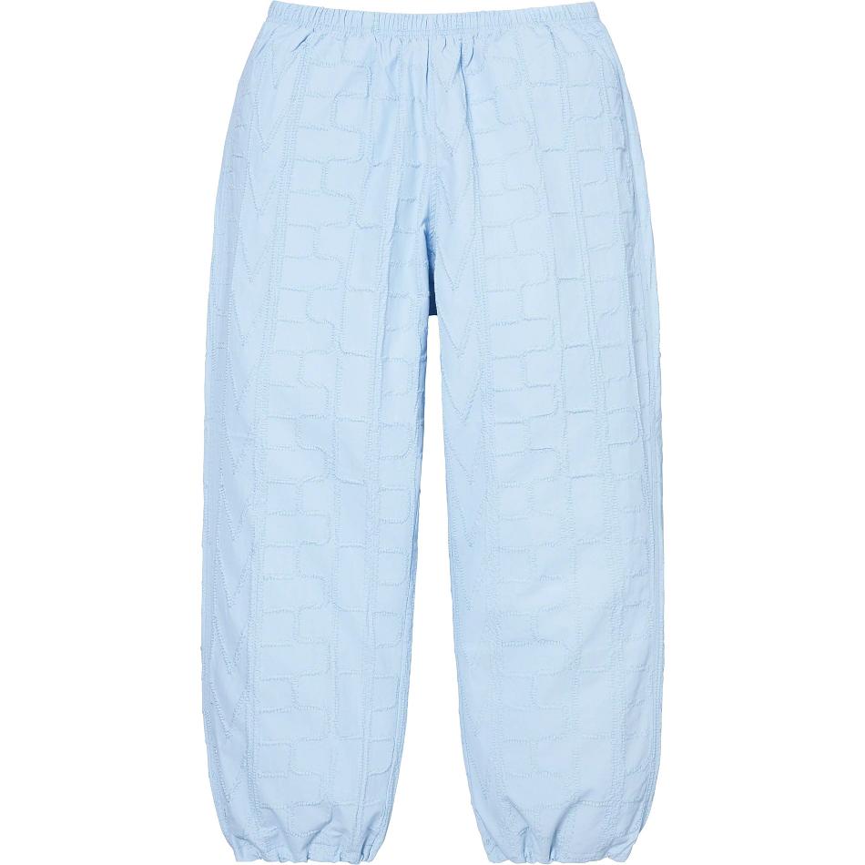 Supreme Repeat Stitch トラック Pant ズボン 青 | JP399VD