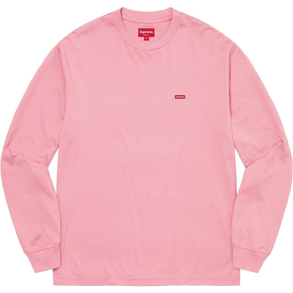 Supreme Small Box L/S Tee セーター ピンク | JP344ZG