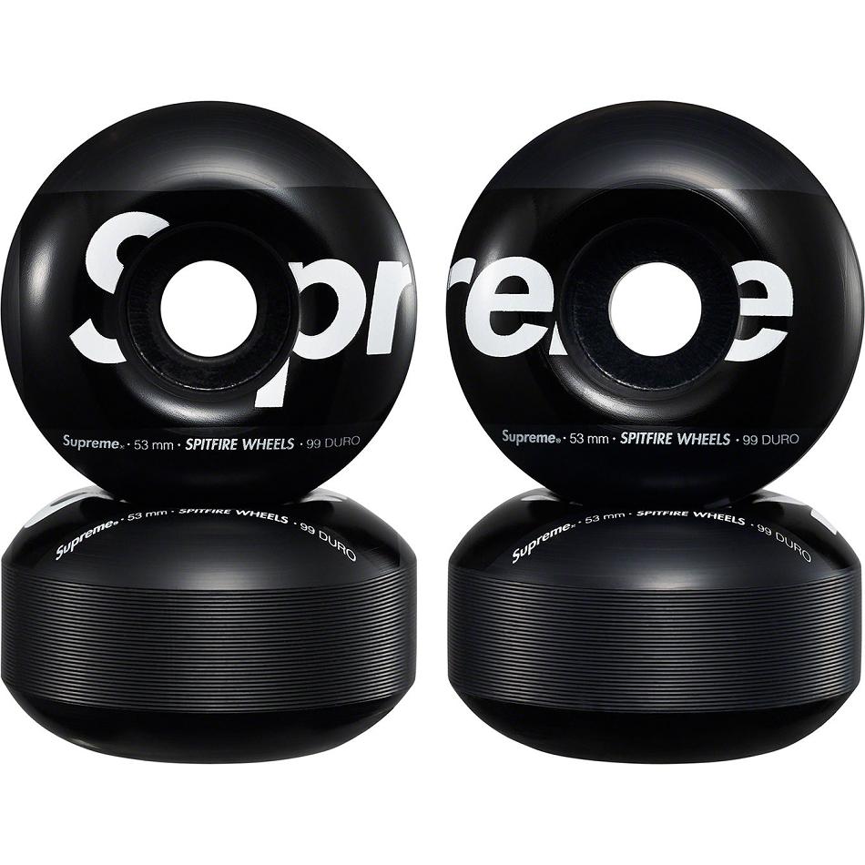 Supreme Spitfire® Shop Wheels (Set of 4) Skateboard アクセサリー 黒 | JP175UT