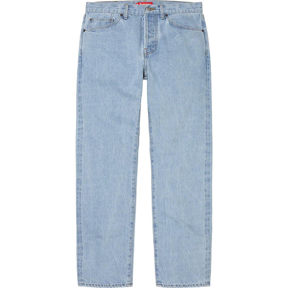 Supreme Stone Washed Slim Jean ズボン 青 | JP435UT