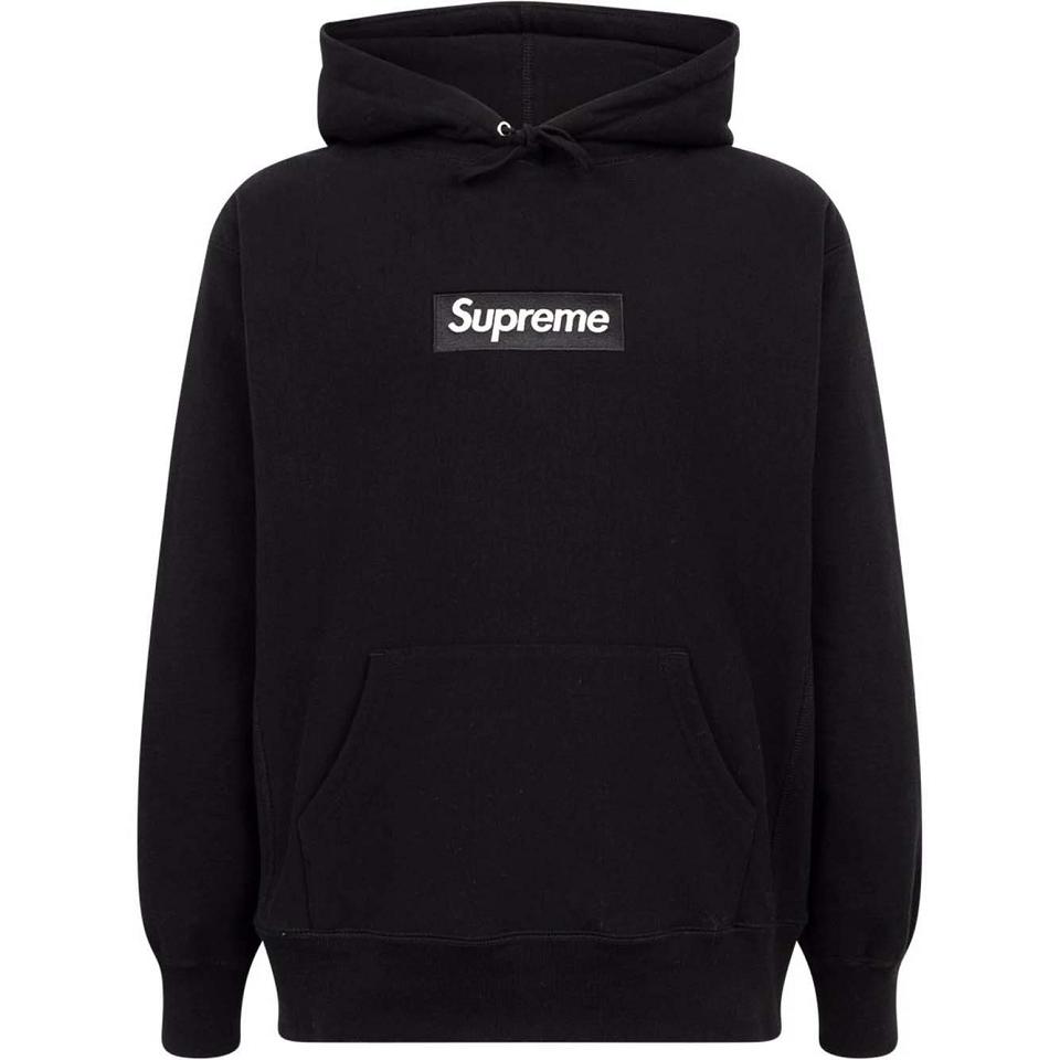 Supreme White Logo パーカー 黒 | JP461UT