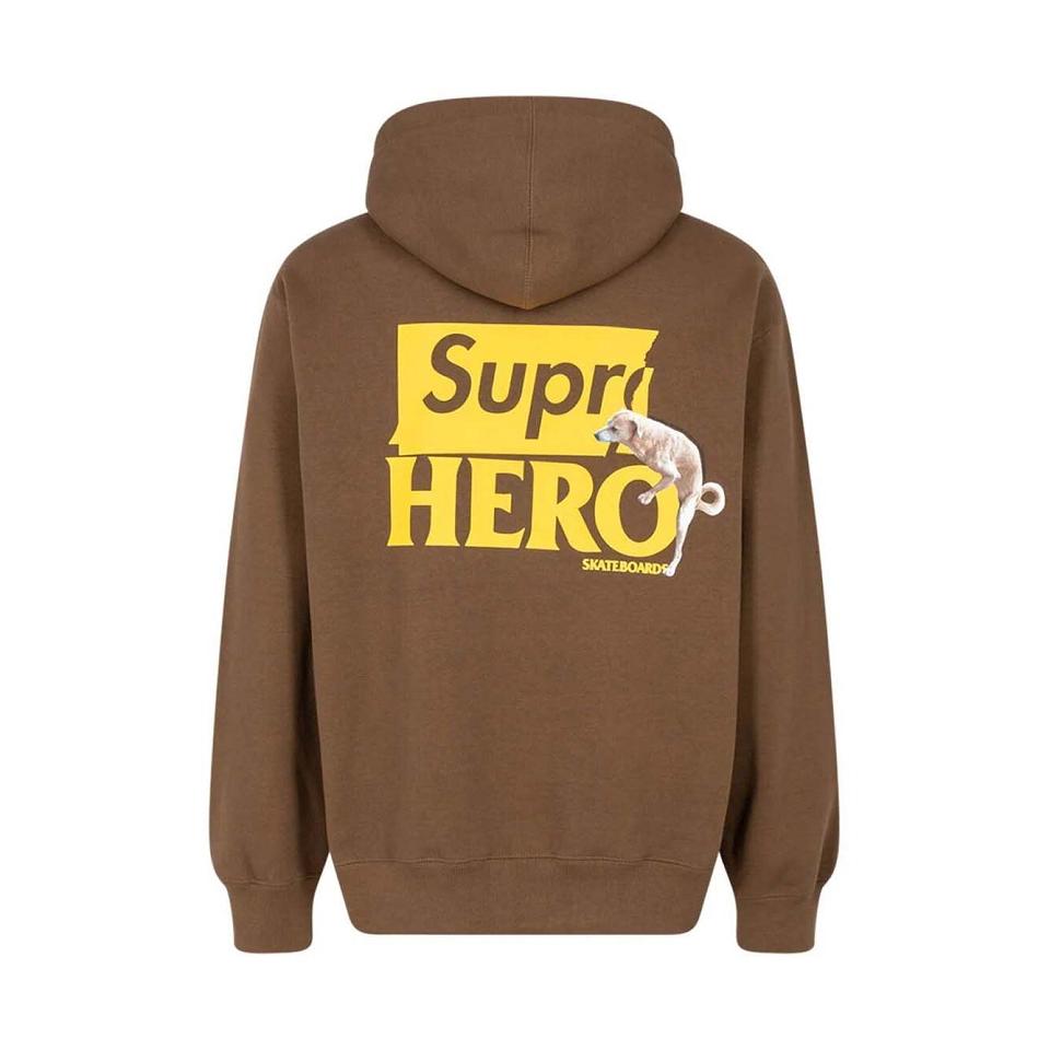 Supreme X Antihero パーカー ブラウン | JP460YU