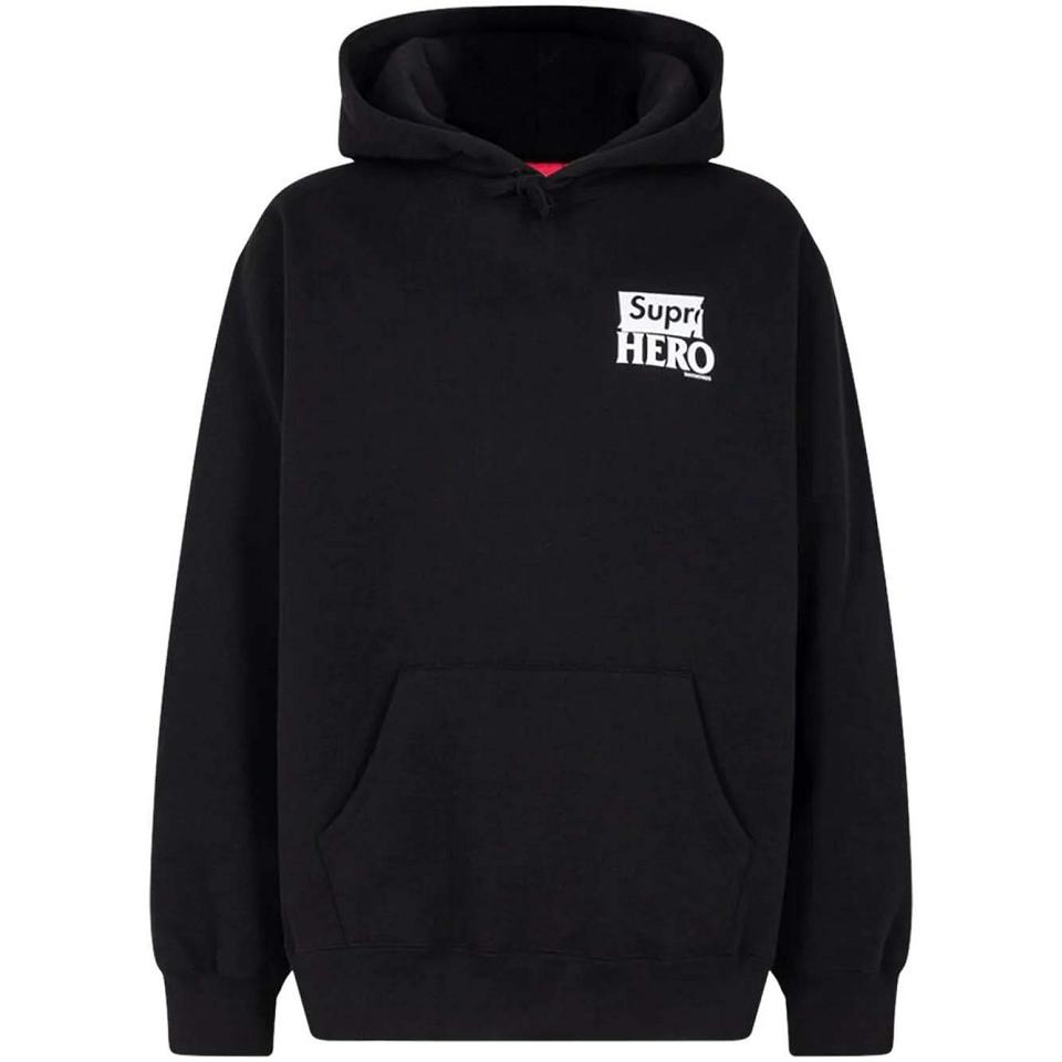 Supreme X Antihero パーカー 黒 | JP459TV