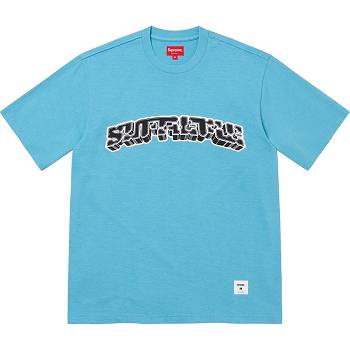 Supreme Block Arc S/S Top セーター 青 | JP331UT