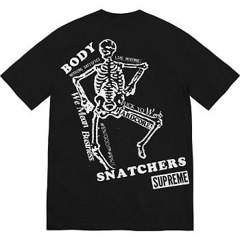 Supreme Body Snatchers Tee Tシャツ 黒 | JP241XF