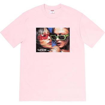 Supreme Eyewear Tee Tシャツ ピンク | JP225TV