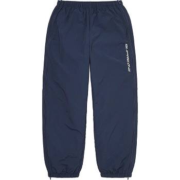 Supreme Full Zip Baggy Warm Up Pant ズボン ネイビー | JP430WY