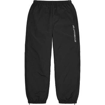 Supreme Full Zip Baggy Warm Up Pant ズボン 黒 | JP432RW