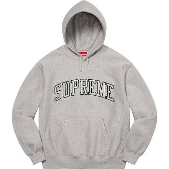 Supreme Glitter Arc フード付き スウェットシャツ グレー | JP299QZ