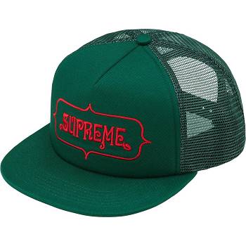 Supreme Highest Mesh Back 5-Panel ハット 緑 | JP129DN