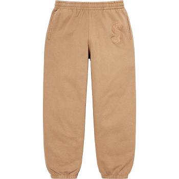 Supreme Overdyed S Logo Sweatpant ズボン ブラウン | JP405EX