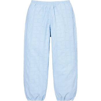 Supreme Repeat Stitch トラック Pant ズボン 青 | JP399VD