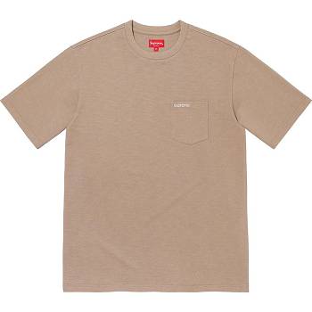 Supreme S/S Pocket Tee セーター カーキ | JP317LH