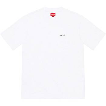 Supreme S/S Pocket Tee セーター 白 | JP322BC