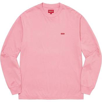 Supreme Small Box L/S Tee セーター ピンク | JP344ZG