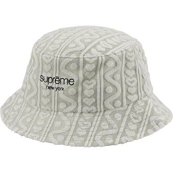 Supreme Terry Pattern Crusher ハット グレー | JP140BC