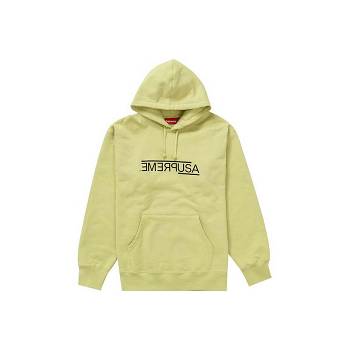 Supreme USA フード付き スウェットシャツ 黄色 | JP255OR