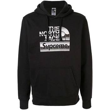 Supreme X The North Face lic Logo フード付き スウェットシャツ メタリック | JP254IS